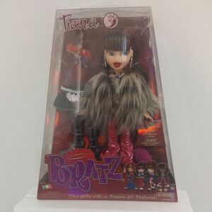 Bratz Doll with Pink Outfit and Fur Coat